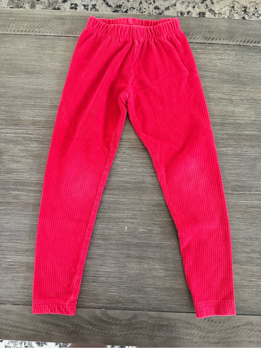 Hanna Andersson Red Corduroy Leggings